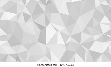 White Polygonal Mosaic Background, Low Poly Style, Vector illustration, Business Design Templates