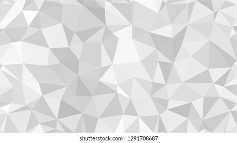 White Polygonal Mosaic Background, Low Poly Style, Vector illustration, Business Design Templates