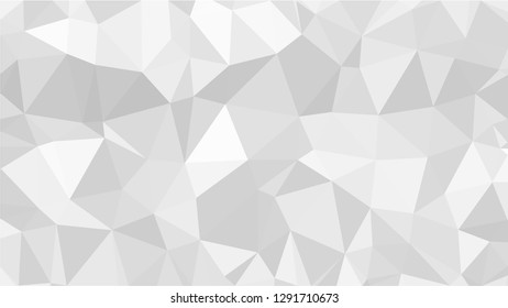 White Polygonal Mosaic Background, Low Poly Style, Vector illustration, Business Design Templates