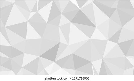 White Polygonal Mosaic Background, Low Poly Style, Vector illustration, Business Design Templates