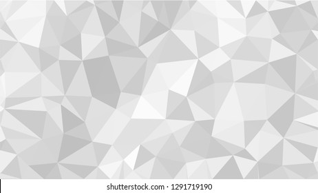 weißer, polygonaler Mosaikhintergrund, Low-Poly-Stil, Vektorillustration-Illustration, Geschäftsdesign-Vorlagen