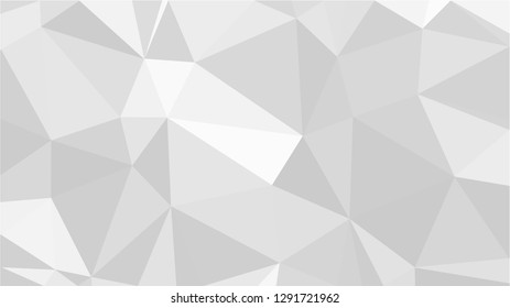 White Polygonal Mosaic Background, Low Poly Style, Vector illustration, Business Design Templates