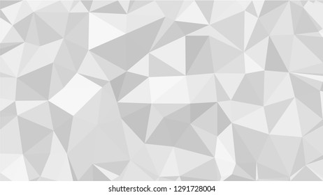 White Polygonal Mosaic Background, Low Poly Style, Vector illustration, Business Design Templates