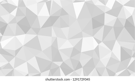 White Polygonal Mosaic Background, Low Poly Style, Vector illustration, Business Design Templates