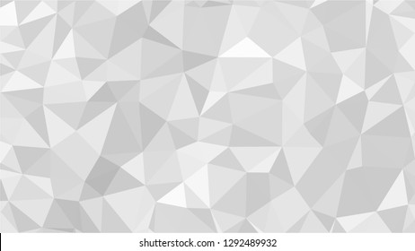White Polygonal Mosaic Background, Low Poly Style, Vector illustration, Business Design Templates