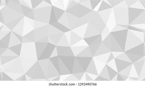 White Polygonal Mosaic Background, Low Poly Style, Vector illustration, Business Design Templates