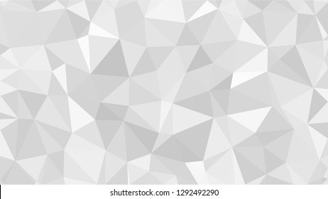 White Polygonal Mosaic Background, Low Poly Style, Vector illustration, Business Design Templates