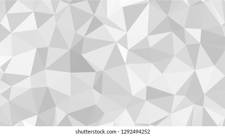 White Polygonal Mosaic Background, Low Poly Style, Vector illustration, Business Design Templates