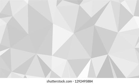 White Polygonal Mosaic Background, Low Poly Style, Vector illustration, Business Design Templates