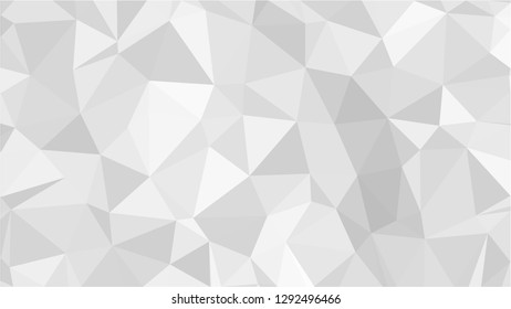 White Polygonal Mosaic Background, Low Poly Style, Vector illustration, Business Design Templates