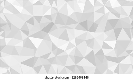 White Polygonal Mosaic Background, Low Poly Style, Vector illustration, Business Design Templates