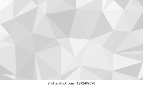 White Polygonal Mosaic Background, Low Poly Style, Vector illustration, Business Design Templates