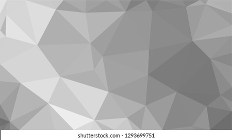 White Polygonal Mosaic Background, Low Poly Style, Vector illustration, Business Design Templates