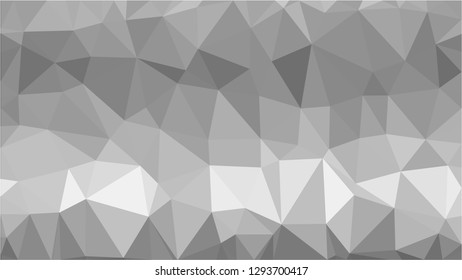 White Polygonal Mosaic Background, Low Poly Style, Vector illustration, Business Design Templates