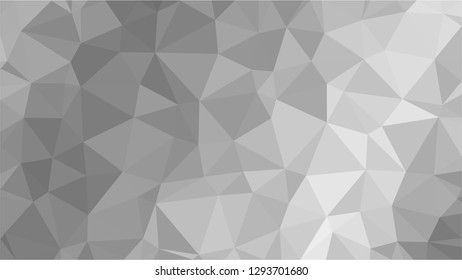 White Polygonal Mosaic Background, Low Poly Style, Vector illustration, Business Design Templates