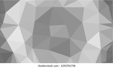 White Polygonal Mosaic Background, Low Poly Style, Vector illustration, Business Design Templates