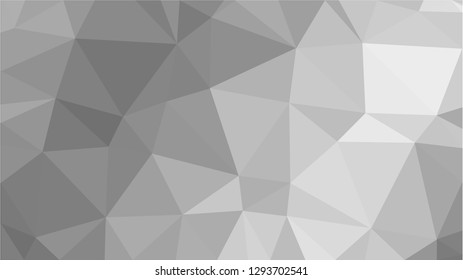 White Polygonal Mosaic Background, Low Poly Style, Vector illustration, Business Design Templates