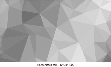 White Polygonal Mosaic Background, Low Poly Style, Vector illustration, Business Design Templates