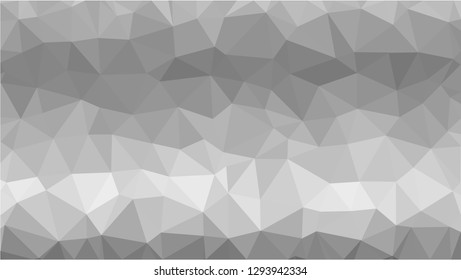White Polygonal Mosaic Background, Low Poly Style, Vector illustration, Business Design Templates