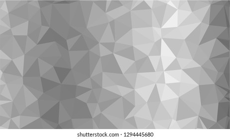 White Polygonal Mosaic Background, Low Poly Style, Vector illustration, Business Design Templates