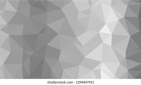 White Polygonal Mosaic Background, Low Poly Style, Vector illustration, Business Design Templates
