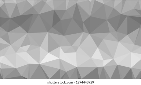 White Polygonal Mosaic Background, Low Poly Style, Vector illustration, Business Design Templates