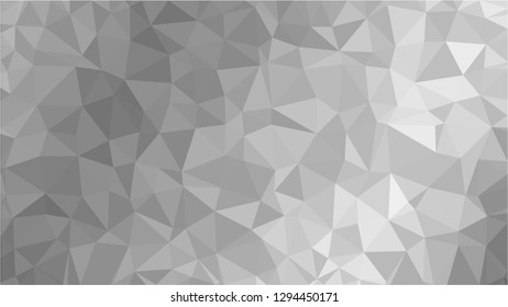 White Polygonal Mosaic Background, Low Poly Style, Vector illustration, Business Design Templates