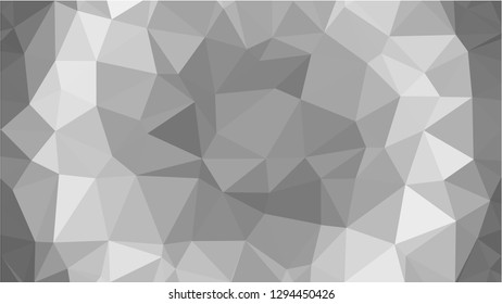 White Polygonal Mosaic Background, Low Poly Style, Vector illustration, Business Design Templates