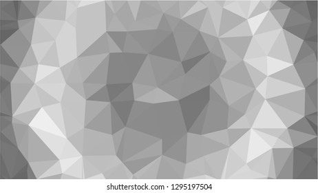 White Polygonal Mosaic Background, Low Poly Style, Vector illustration, Business Design Templates