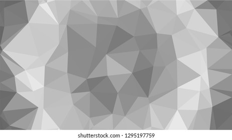 White Polygonal Mosaic Background, Low Poly Style, Vector illustration, Business Design Templates