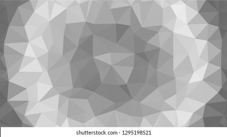 White Polygonal Mosaic Background, Low Poly Style, Vector illustration, Business Design Templates