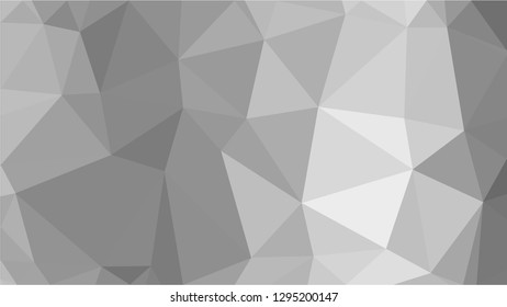 White Polygonal Mosaic Background, Low Poly Style, Vector illustration, Business Design Templates