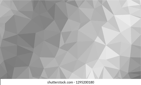 White Polygonal Mosaic Background, Low Poly Style, Vector illustration, Business Design Templates