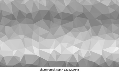 White Polygonal Mosaic Background, Low Poly Style, Vector illustration, Business Design Templates