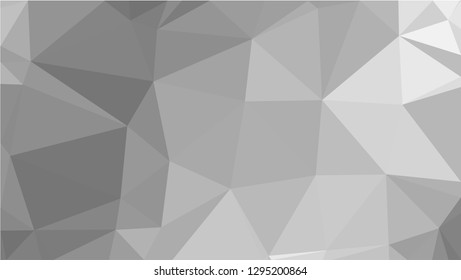 White Polygonal Mosaic Background, Low Poly Style, Vector illustration, Business Design Templates