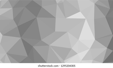 White Polygonal Mosaic Background, Low Poly Style, Vector illustration, Business Design Templates
