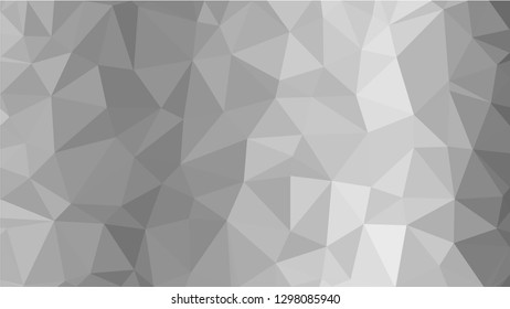 White Polygonal Mosaic Background, Low Poly Style, Vector illustration, Business Design Templates