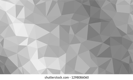 White Polygonal Mosaic Background, Low Poly Style, Vector illustration, Business Design Templates