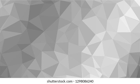 White Polygonal Mosaic Background, Low Poly Style, Vector illustration, Business Design Templates