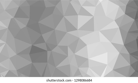 White Polygonal Mosaic Background, Low Poly Style, Vector illustration, Business Design Templates