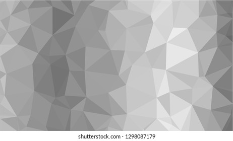White Polygonal Mosaic Background, Low Poly Style, Vector illustration, Business Design Templates