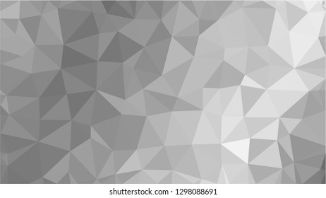 White Polygonal Mosaic Background, Low Poly Style, Vector illustration, Business Design Templates