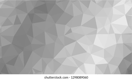 White Polygonal Mosaic Background, Low Poly Style, Vector illustration, Business Design Templates