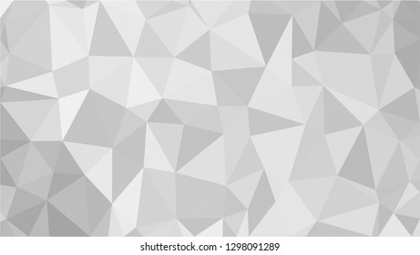 White Polygonal Mosaic Background, Low Poly Style, Vector illustration, Business Design Templates