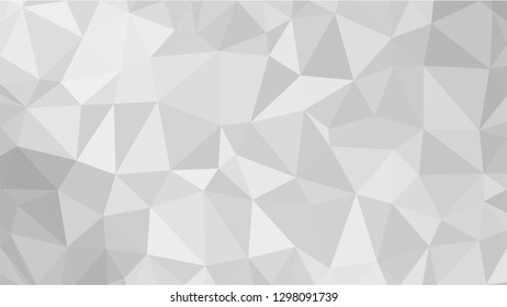 White Polygonal Mosaic Background, Low Poly Style, Vector illustration, Business Design Templates