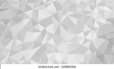 White Polygonal Mosaic Background, Low Poly Style, Vector illustration, Business Design Templates