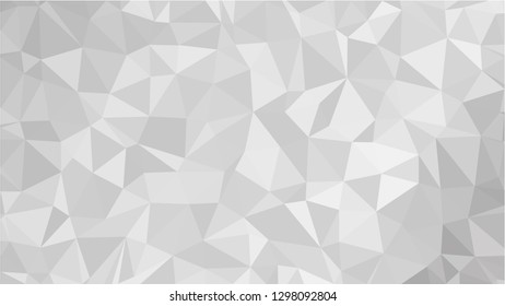 White Polygonal Mosaic Background, Low Poly Style, Vector illustration, Business Design Templates