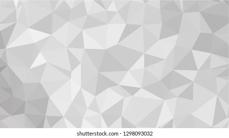 White Polygonal Mosaic Background, Low Poly Style, Vector illustration, Business Design Templates