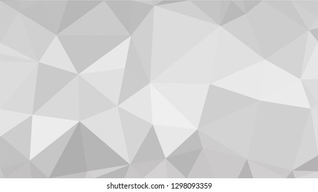 White Polygonal Mosaic Background, Low Poly Style, Vector illustration, Business Design Templates
