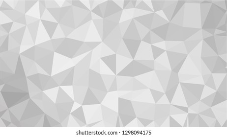 White Polygonal Mosaic Background, Low Poly Style, Vector illustration, Business Design Templates